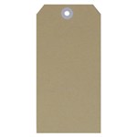 ESSELTE SHIPPING TAGS SIZE 2  40 X 82MM BUFF 