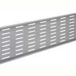 RAPID SPAN METAL MODESTY PANEL 1200MM DESK 957 X 300MM SILVER