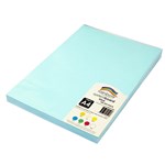 RAINBOW SYSTEM BOARD 150GSM A4 BLUE PACK 100