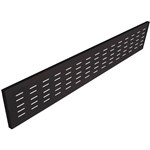 RAPID SPAN METAL MODESTY PANEL 1800MM DESK 1590 X 300MM BLACK