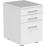 EKOSYSTEM MOBILE PEDESTAL 3DRAWER LOCKABLE 640 X 470 X 500MM WHITE