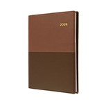 COLLINS 2026 VANESSA 385V90 DIARY WEEK TO VIEW A5 TAN