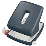 LEITZ COSY PUNCH 2 HOLE 30 SHEET VELVET GREY