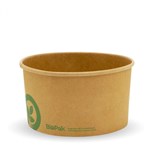 BIOPAK 1300ML EXTRA LARGE KRAFT BIOBOWL