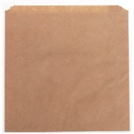  PAPER BAG NO 2 SQUARE BROWN 200MM X 200MM PACK 500
