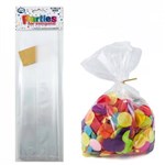 CELLO PARTY BAGS ALPEN 130X28X75MM WITH TWIST TIES PACK10
