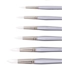 JASART TAKLON BRUSH WHITE ROUND SIZE 0