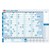 SASCO 10580 610 X 870MM YEAR PLANNER