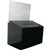 DEFLECTO BALLOT BOX LOCKABLE WITH HEADER LANDSCAPE A5 SMOKE