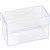 DEFLECTO BUSINESS CARD BOX 100 X 60 X 50MM CLEAR