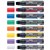PENTEL SMW56 JUMBO WET ERASE CHALK MARKER CHISEL 1015MM ASSORTED BOX 12