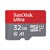 SANDISK ULTRA MICRO SD MEMORY CARD 32GB RED