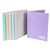 MARBIG DISPLAY BOOK NONREFILABLE 20 POCKET A4 PASTEL ASSORTED