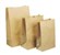 HUHTAMAKI SOS 8 BROWN PAPER BAG SQUARE BOTTOMS 315L X 150W X 102G PACK 250