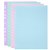 DISPLAY BOOK MARBIG A4 10 POCKET PASTEL COLOURS ASSORTED
