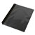 DISPLAY BOOK SOVEREIGN A4 REFILLABLE INSERT CLEAR FRONT BLACK 20P