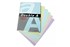 DOUBLE A A4 COPY PAPER 80GSM PASTEL COLOUR RAINBOW ASSORTED PACK 500 SHEETS