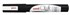 UNIBALL CHALK MARKER BULLET TIP 13MM BLACK