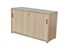 BLEND CREDENZA SLIDING DOOR LOCKABLE 1800 X 450 X 720MM BARREL OAK